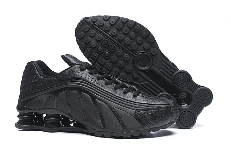 Мужские кроссовки, новинка, дизайнерские мужские кроссовки Shox R4, роскошные кроссовки NZ, тройные черные белые уличные спортивные кроссовки - Цвет: 22