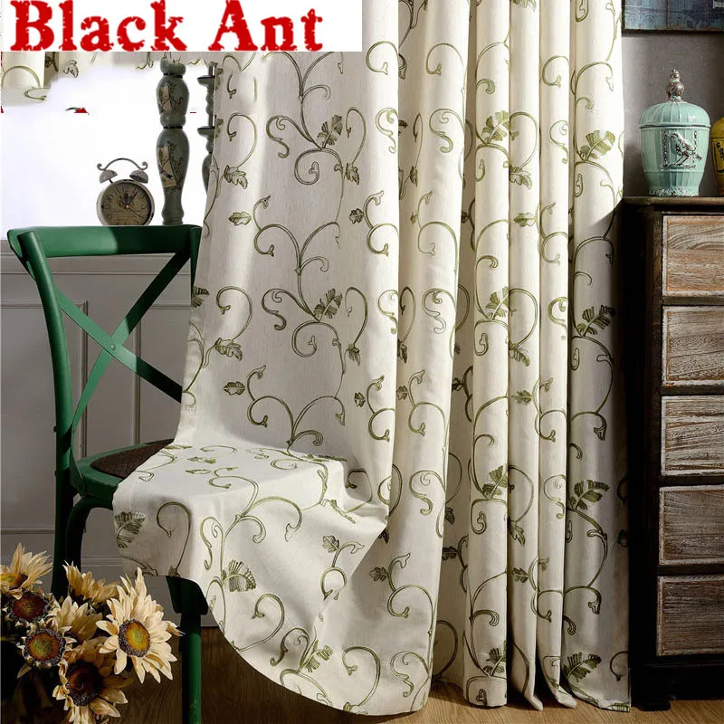 Белый Тюль Шторы s Вышитые окно Спальня завод белье для Гостиная прозрачные драп