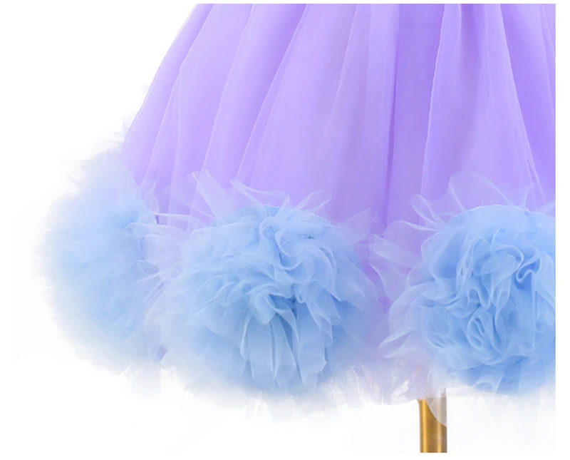 

Baby Kids Sleeveless V-Neck Big Bowknot Dress Flower Girl Wedding Birthday Party Party Costume Children's Christmas Puffy Dress