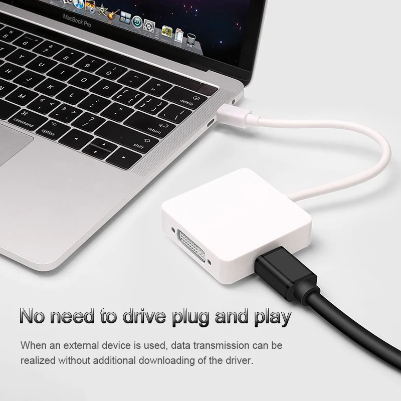 BKSCY Mini DP порт дисплея к HDMI совместимый DVI VGA Кабель адаптер для MacBook Pro Dp hdmi Vga Dvi