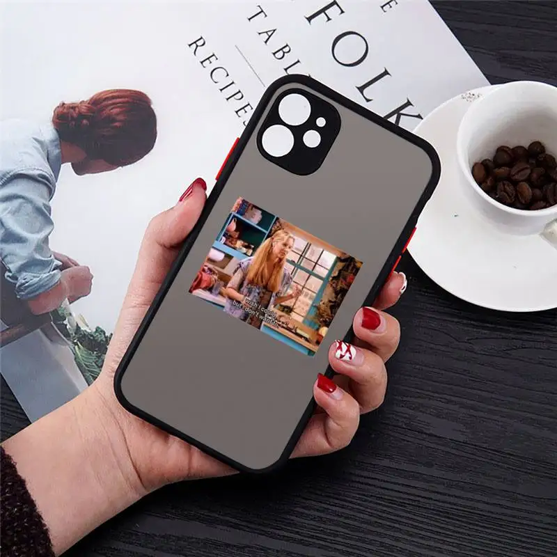 

Friends tv show Phone Cases matte transparent For iphone 7 8 11 12 plus mini x xs xr pro max cover