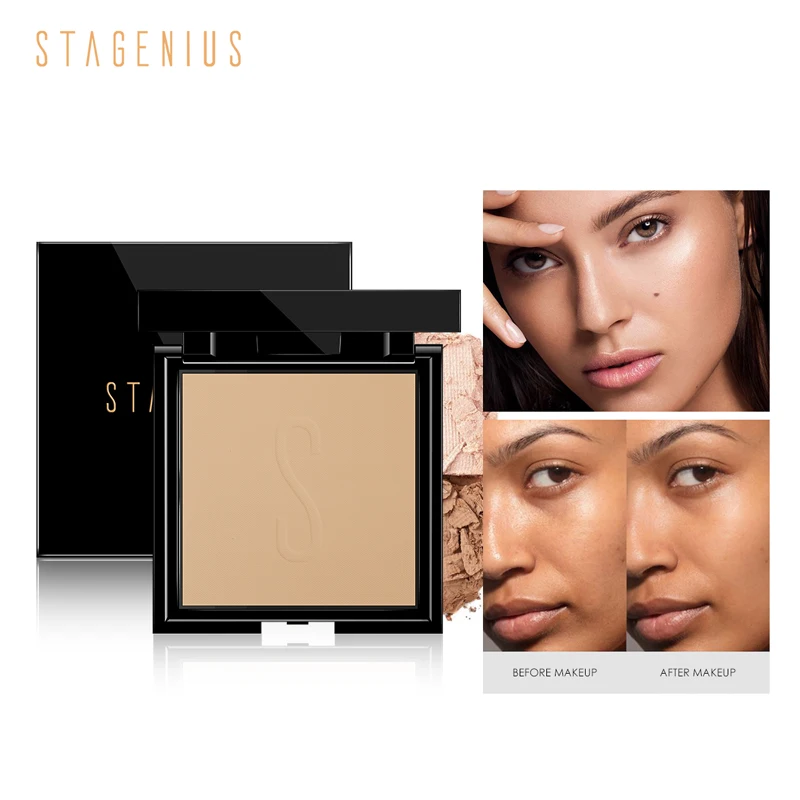 Новинка 2019 8 цветов стойкая водостойкая пудра для макияжа с контролем жирности