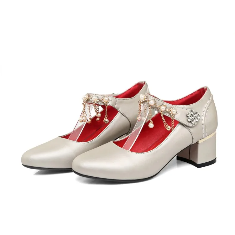 Женские туфли на высоком каблуке Большие размеры женские лодочки однотонные