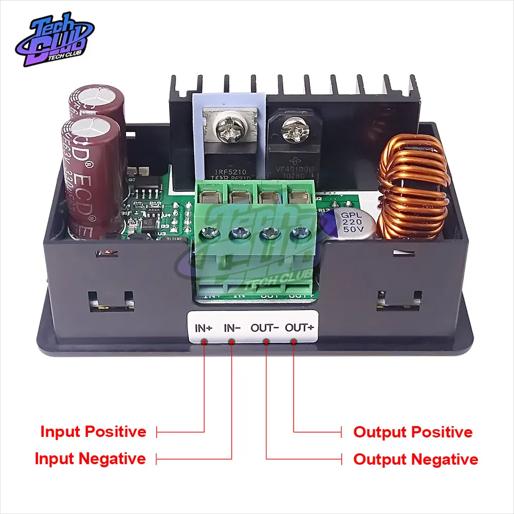 Программируемый понижающий модуль питания DPS5005 постоянный ток напряжения DC-DC