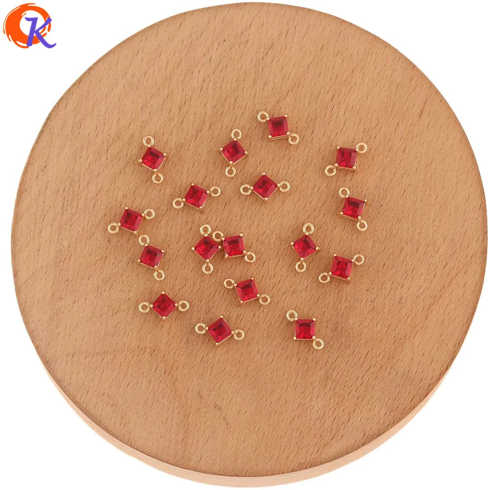 Сердечный дизайн 100 шт. 7*11 мм Ювелирные изделия Аксессуары/ручная