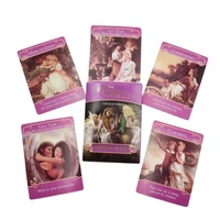 tarot cards deck romantic angel oracle cards love divination fate 44 deck english version online manual for party entertainment