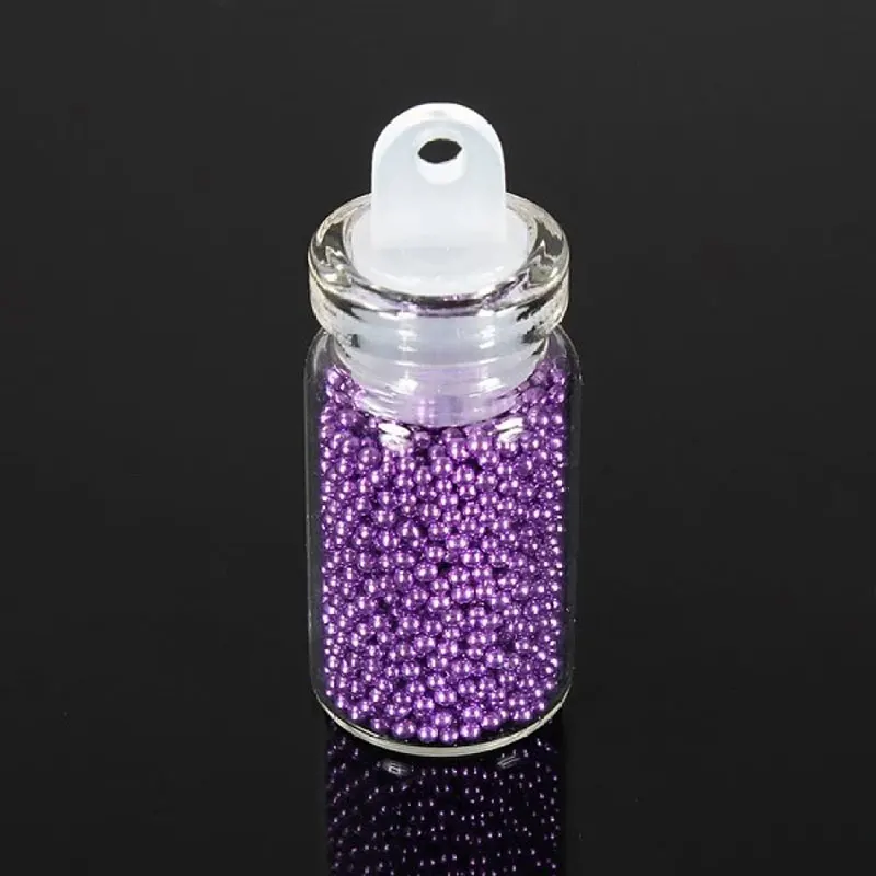 Горячие 12 цветов Мини Блеск икры микро бусины Советы 3D ногтей акриловый УФ гель