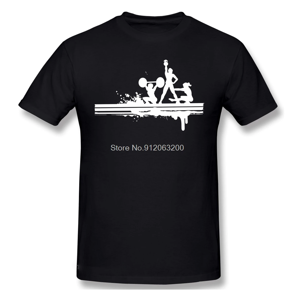 

Мужская Тренировочная черная футболка для бодибилдинга, тренажерного зала, кроссфита, Спортивная Базовая футболка, чистые футболки, рубашк...