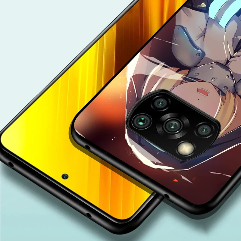 

Anime Hot High School For Xiaomi Poco X3 NFC M3 M2 X2 F3 F2 Pro C3 F1 Mi Play Mix 3 A2 A1 6X 5X Black Phone Case