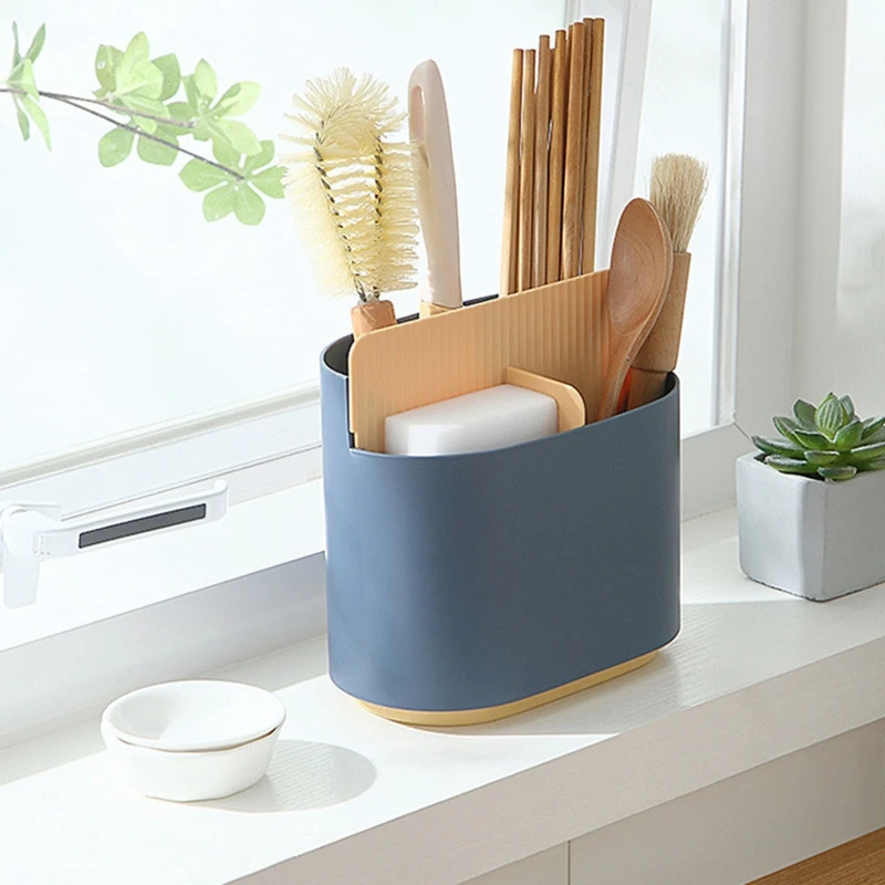 

Tableware Storage Cage Practical Kitchen Draining Rack Draining Chopsticks Cage