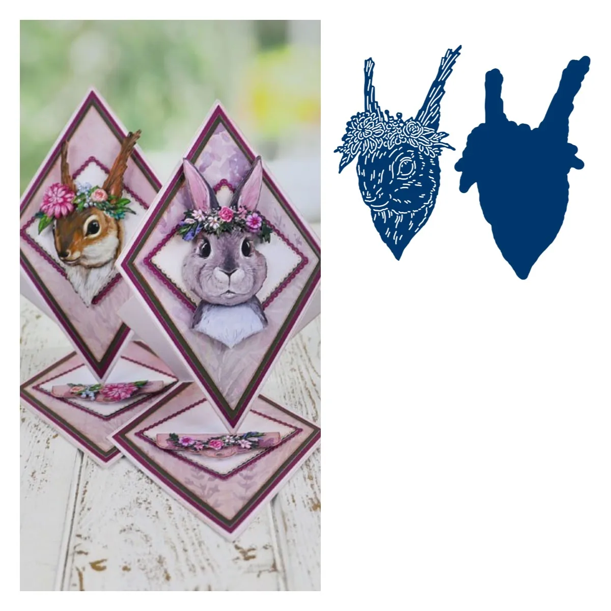 

Floral Squirrel Metal Cutting Die Scrapbook Embossed Paper Card Album Craft Template Cut Die Stencils New for 2021 Arrive