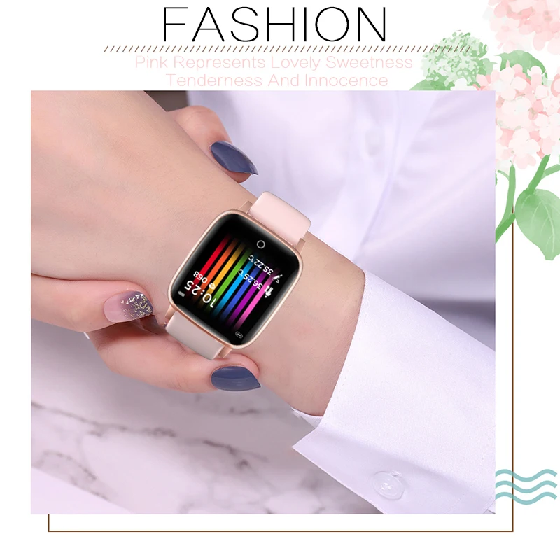 Смарт часы для мужчин и женщин с монитором кровяного давления пульса кислорода в