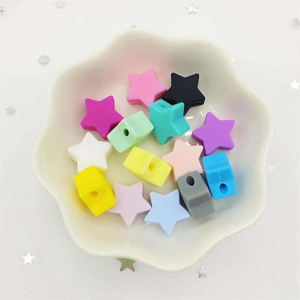 50 шт. силиконовые бусины-прорезыватели для зубов | Мать и ребенок