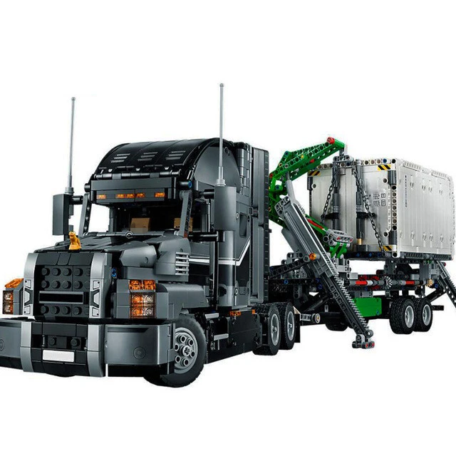 2906 шт техник контейнер Грузовик Mack большой грузовик автомобиль строительные