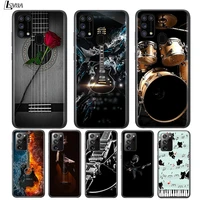 guitar instrument music for samsung galaxy s21 ultra plus m31 a12 a32 a42 a52 a72 a02s m10 m10s m20 m21 m30 m40 m60s phone case
