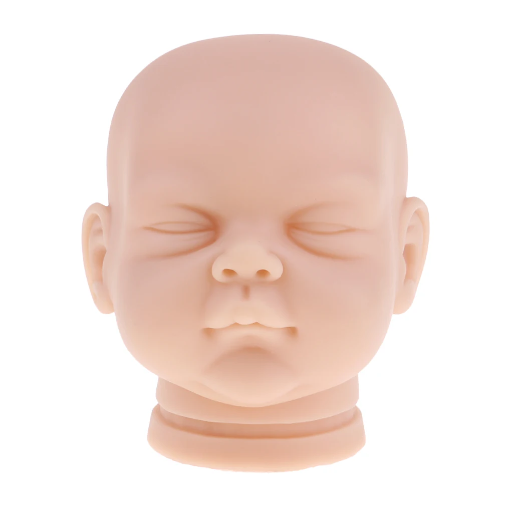 

Handmade 22" Reborn Unpainted Baby Doll Head Sculpt Vinyl Mold Custom Part