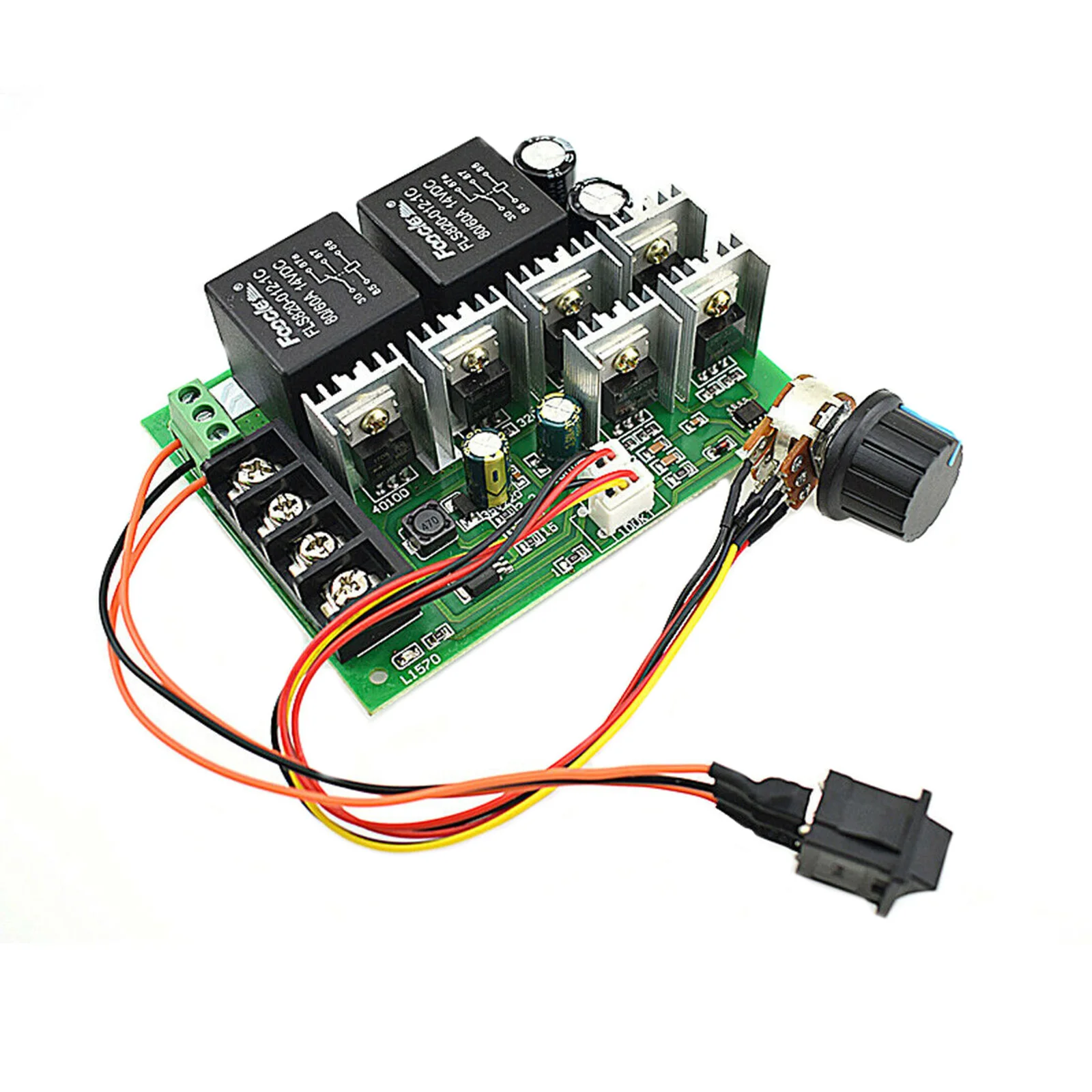 Новый регулятор скорости двигателя 12 В 24 в 36 48 60 А CW CCW PWM реверсивный