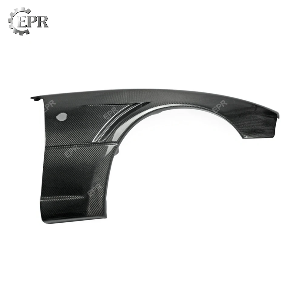 Переднее широкое вентилируемое крыло JDM из углеродного волокна для Mazda MX5 NA6 NA8 +