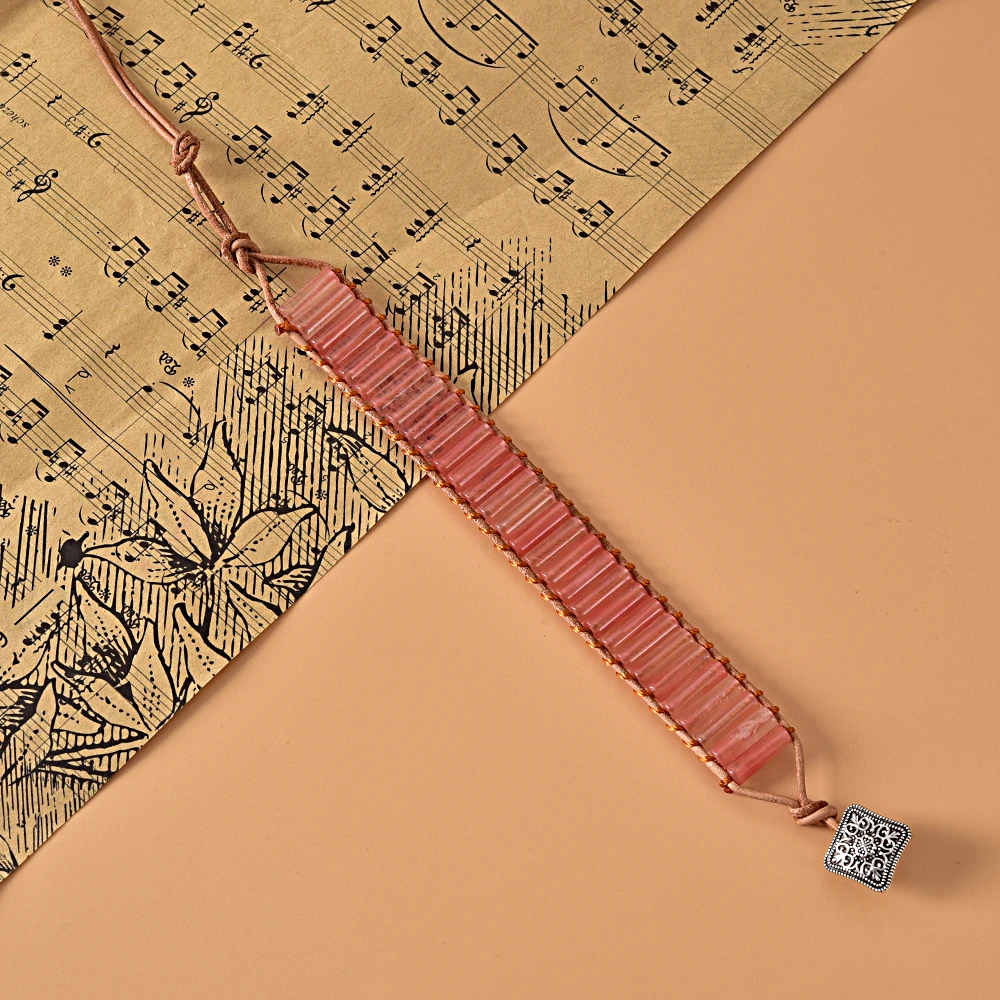 Браслеты Asingleoo с бусинами в форме арбуза и кристаллами браслеты богемном стиле