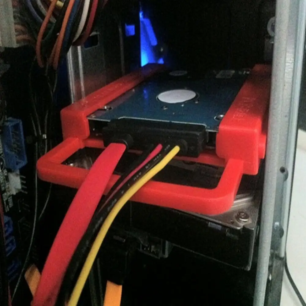 2 5 дюйма до 3 SSD накопитель Оптический отсек для жесткого диск кронштейн конвертер