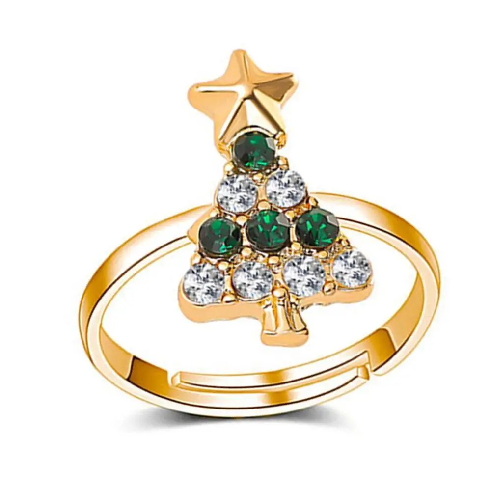 6 шт./партия Милая Пижама с рождественским принтом пижама кольца дети милые