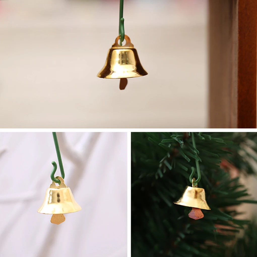 Новинка крутые металлические маленькие колокольчики 10 шт./пакет 2020 праздничные
