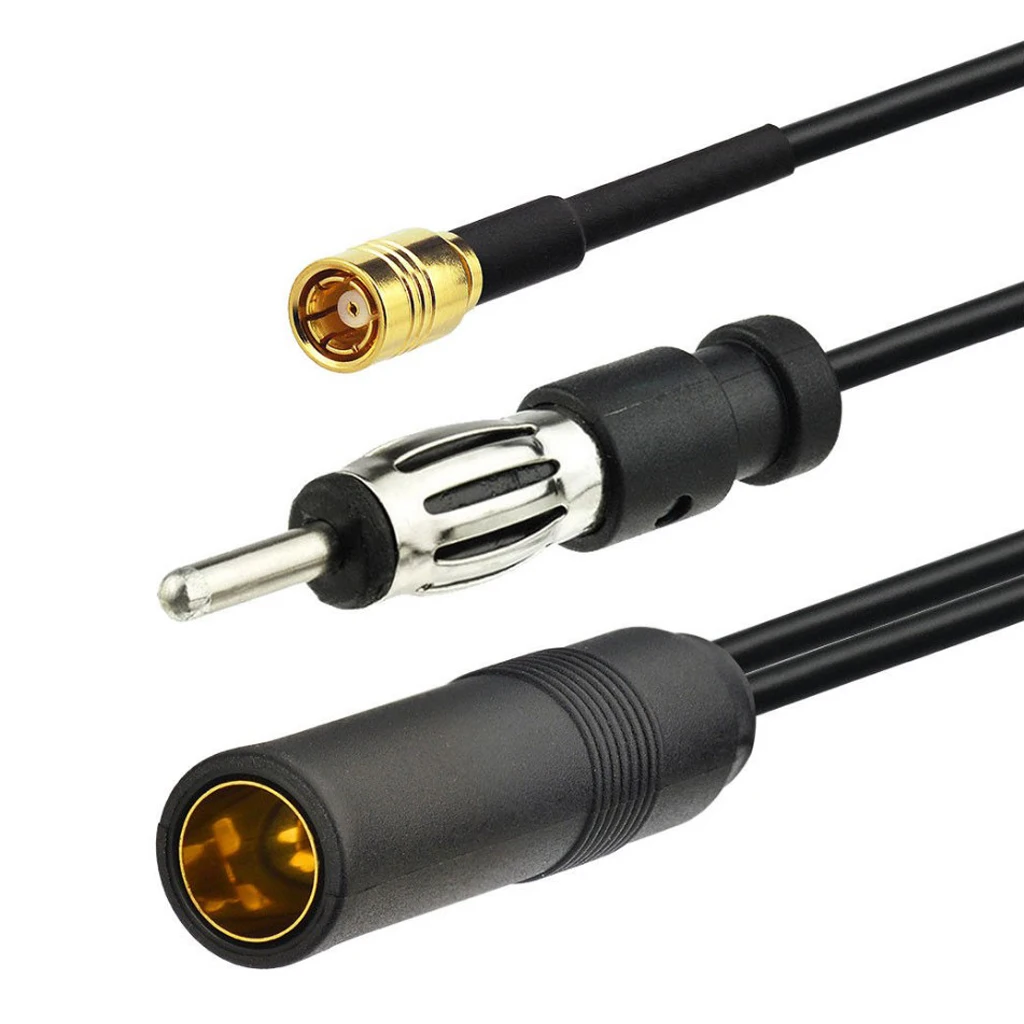 Автомобильный DAB + FM/AM радио антенна удлинитель адаптер кабель SMB DIN