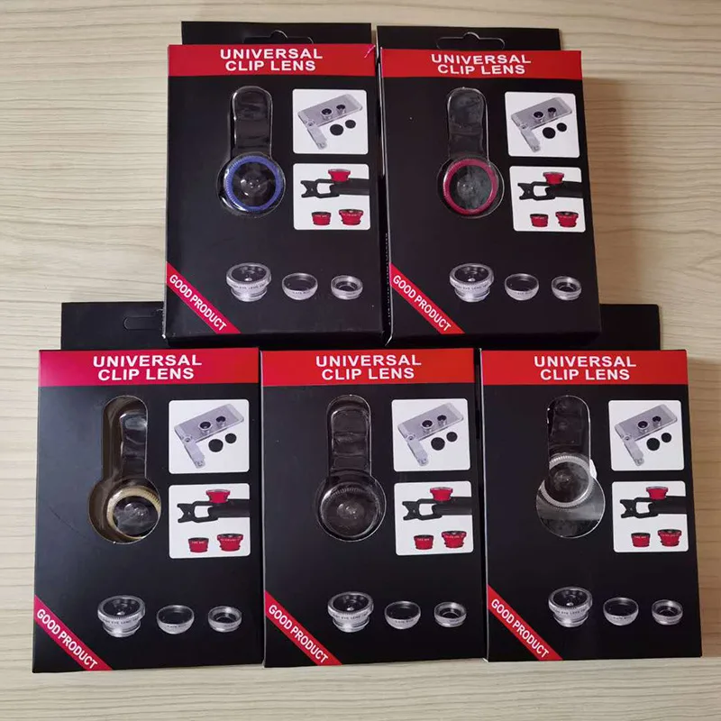 Фотообъектив 3 в 1 широкоугольный объектив рыбий глаз для IPhone 12 11 Pro Max XR 6 7 8 Plus Samsung