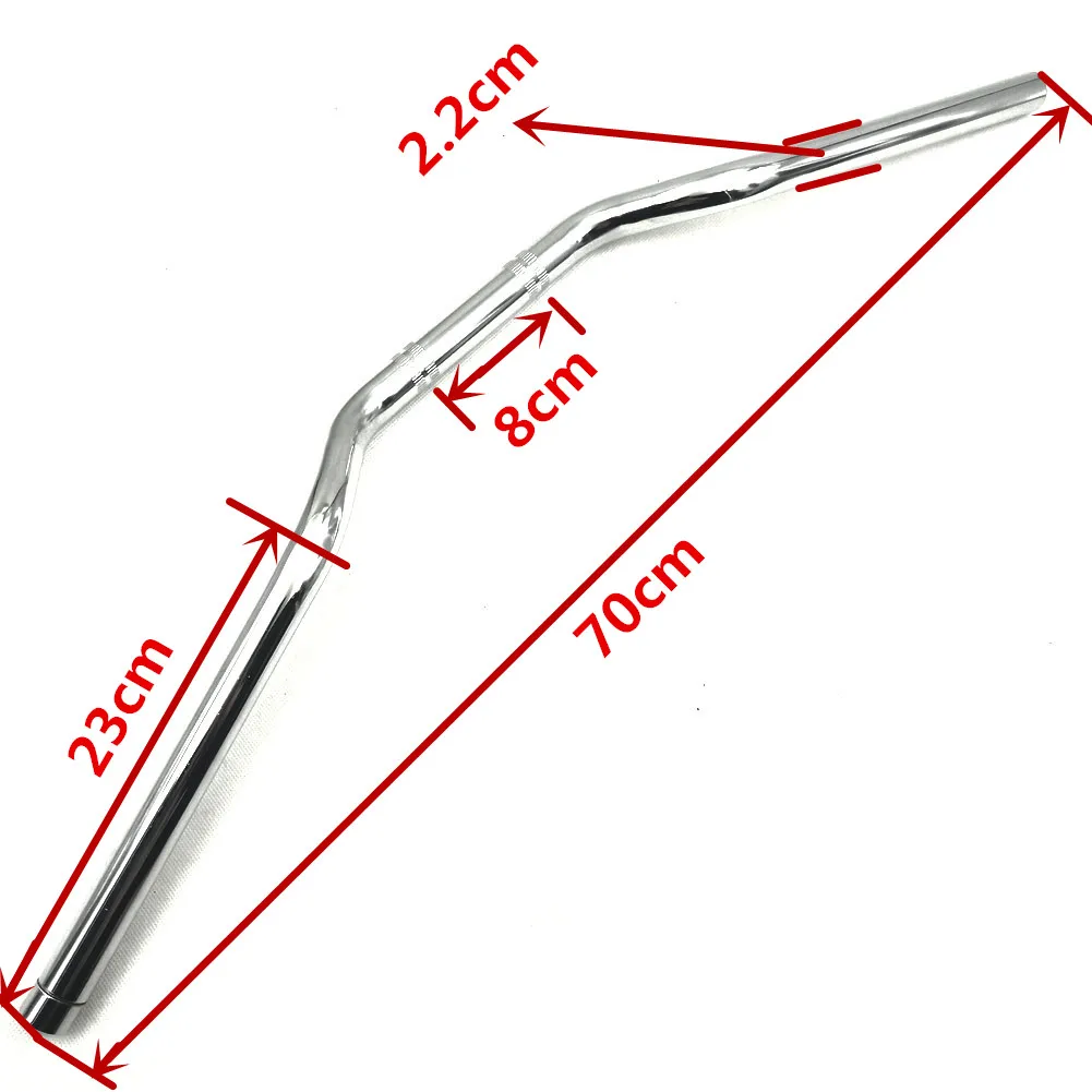 Руль мотоцикла для Kawasaki Suzuki Yamaha Honda CG125 CBF125 CB750 CB500 Z1 GS750 CB400SF VTEC GSF400 XJR 22 мм|drag bar|22mm
