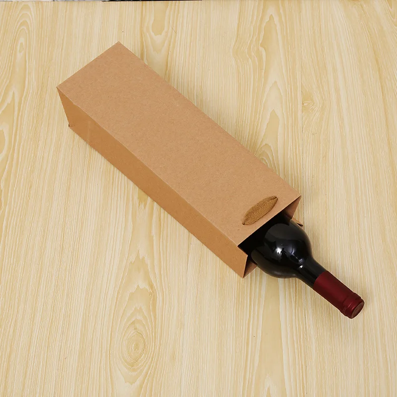 12 упаковок однотонных коричневых пакетов из крафт-бумаги с прочной веревкой-4