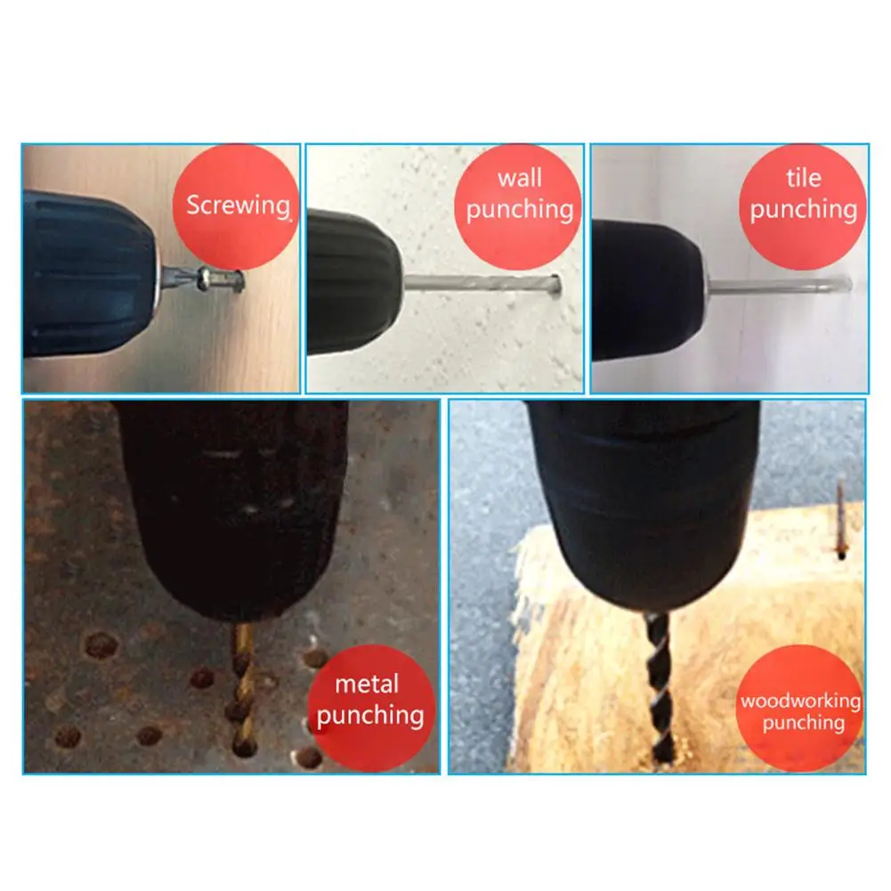 Многофункциональная перезаряжаемая ручная электрическая дрель с регулировкой