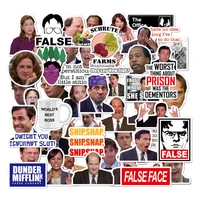The Office Stickers 50PCS Show Sticker Scrapbooking Stickers For Notebook Water Bottle Suitcase Laptop Phone Guitar Car