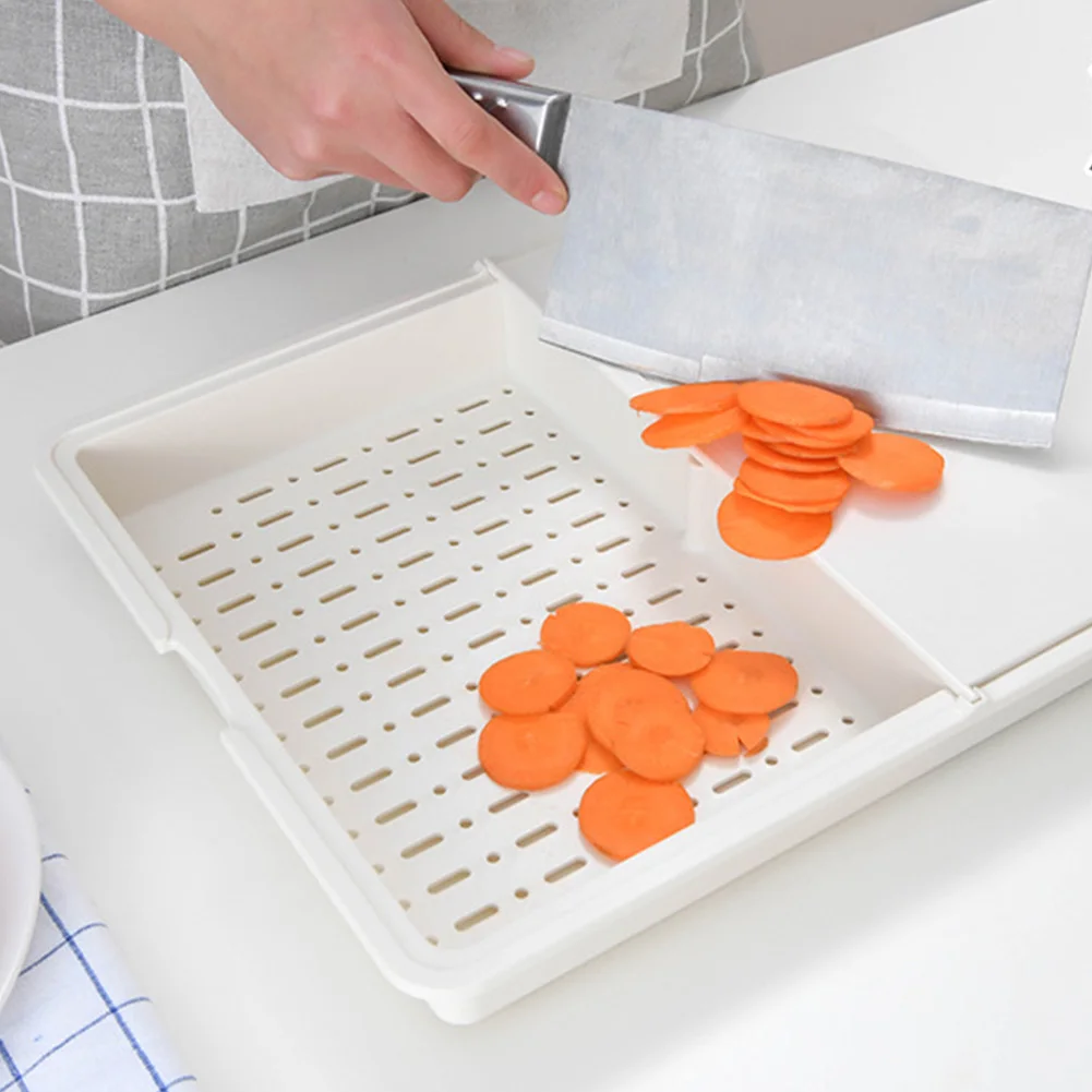 Разделочная доска 3 в 1 Современная многофункциональная разделочная для мытья