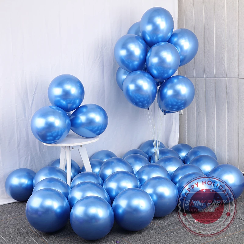 5 12 дюймов Macaron синий мятный шар гирлянда Золотой Серебряный Globos арочный комплект