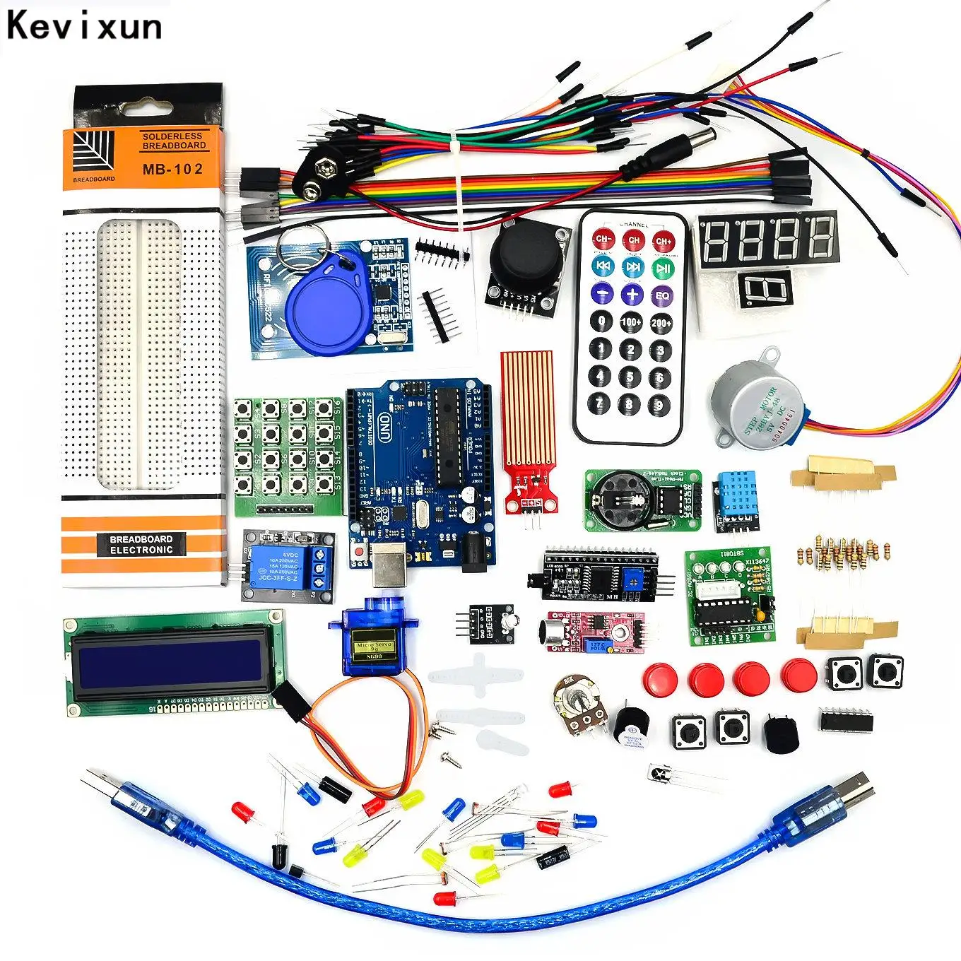 

NEWEST RFID Starter Kit for Arduino UNO R3 Upgraded version Learning Suite With Retail Box