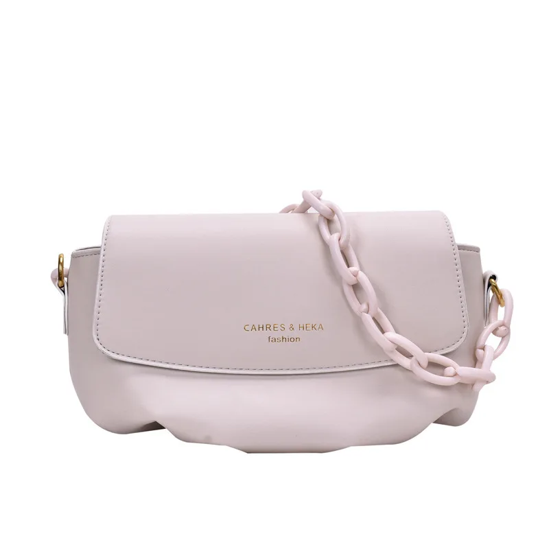

Women's 2021 New Fashion Summer Brand Cloud Shoulder Bag Acrylic Chain Crossbody Bag Spring Fashion Messenger Bag Women Handbag