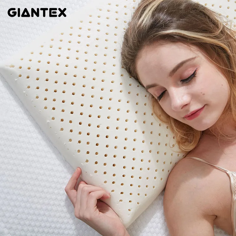 GIANTEX латексная подушка Массажная подушка для сна Ортопедическая подушка Kussens Oreiller Almohada Шейная подушка с памятью