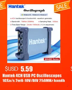 Цифровой регистратор данных Регистратор bluetooth регистраторы мультиметр Hantek 365A/B/F PC USB Напряжение Ток Сопротивление температура измеряется