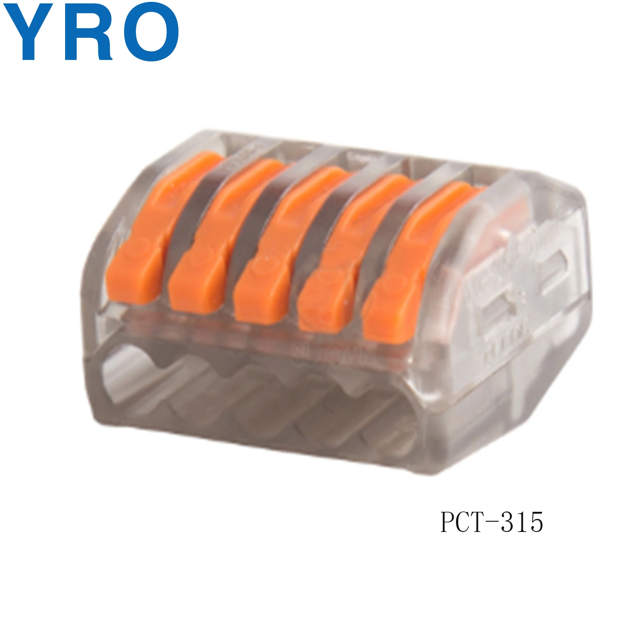 10 шт проволочный соединитель разъем быстрого подключения терминала прозрачный