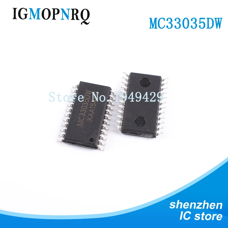5 шт. MC33035DW SOP24 MC33035 двигатель/контроллер движения/зажигания и привод DC бесщеточный