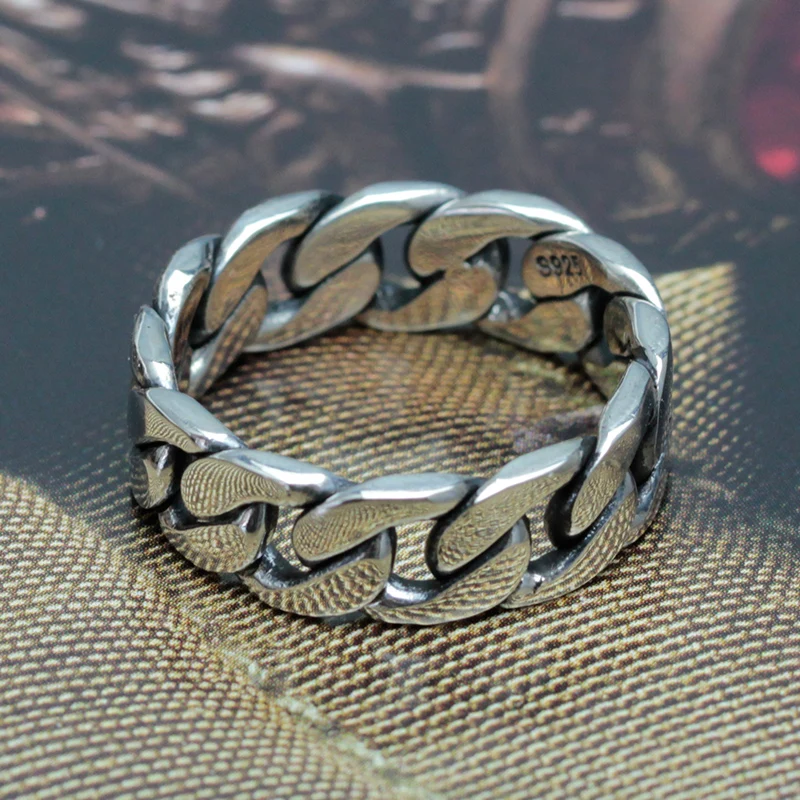 Кольцо из нержавеющей стали 316L для мужчин и женщин кольцо на палец в стиле панк с