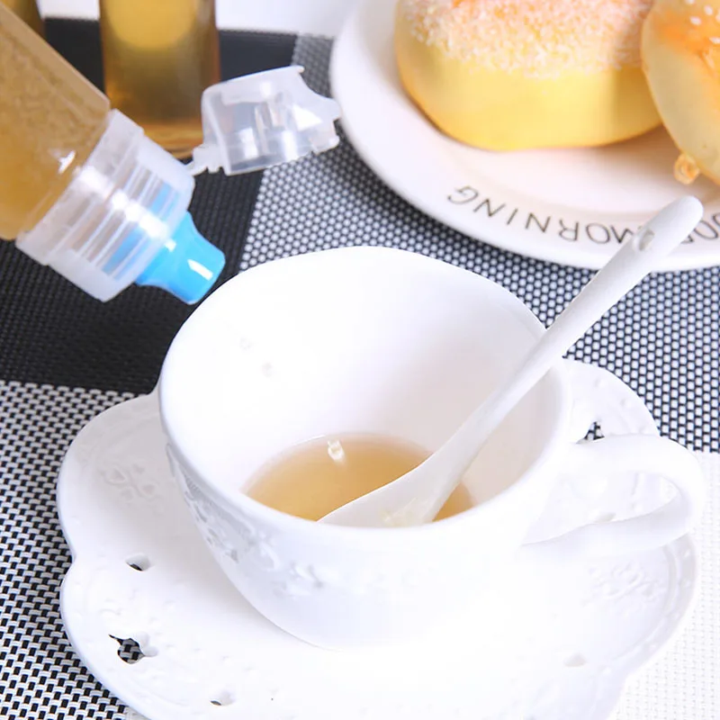 Пластиковая бутылка для меда салата соуса кетчупа кухонный диспенсер приправ 4