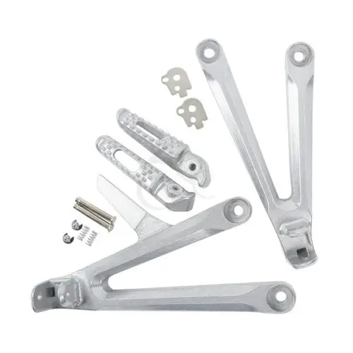 Мотоциклетные задние Пассажирские подножки кронштейны для Honda CBR600RR 2005-2006 матовые