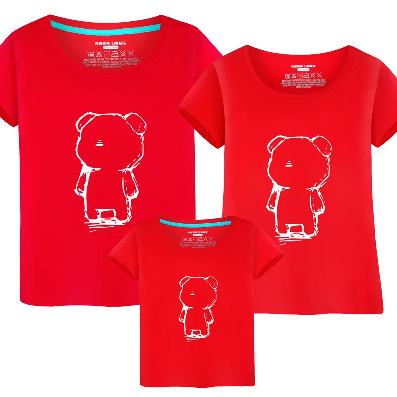 Футболка с надписью папа мама и я | Мать ребенок