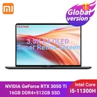 Ноутбук Xiaomi Mi Laptop Pro X 15 RTX 2021 Ti, 3050 дюйма, DDR4 + 512 ГБ SSD