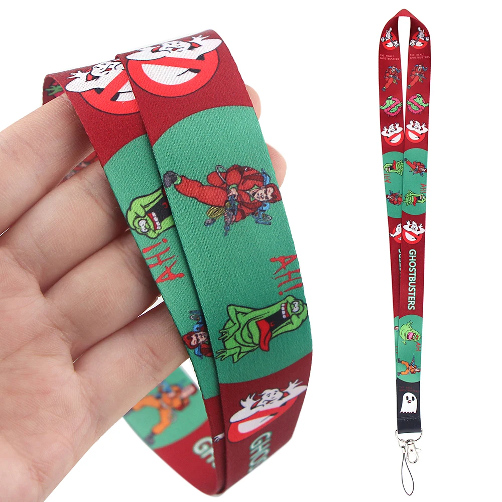 DL924 Movie Ghostbusters Lanyard for Key Neck Strap For Card Badge Gym Necklace DIY Hang Rope | Украшения и аксессуары
