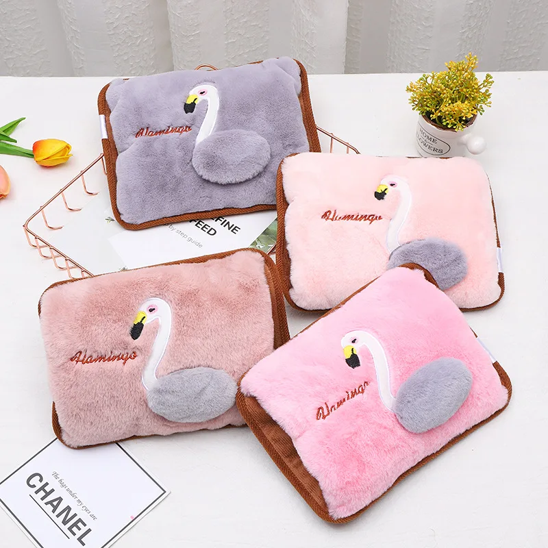 Saim кролик грелка для рук сумка перезаряжаемая электрическая горячей воды Милая