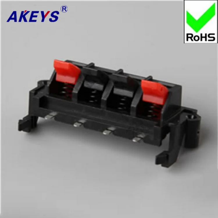 4 шт. зажимы для подключения аудио|Соединители| |