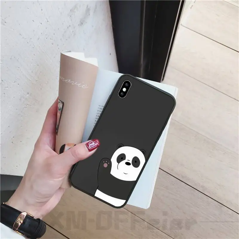 Reayou peach blossom Black Soft Shell Phone Case Capa For iphone6 6s plus 7 8 X XR XS MAX 11 Pro Max Cover | Мобильные телефоны и