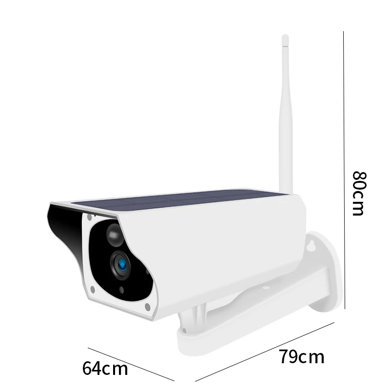 

MOOL T1 Security Camera Outdoor 1080P IP66 Solar Remote Outdoor Wifi Waterproof Wireless Surveillance Camera(With 2Batteries)